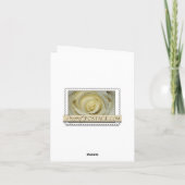 Carte De Remerciements Le paon vous remercient (Dos)