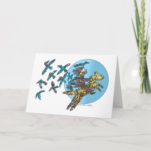 Carte De Remerciements Le paradoxe du temps d'Aristote (Devant)