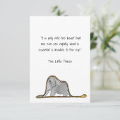 Carte De Remerciements Le Petit Prince (Debout devant)