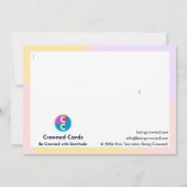 Carte De Remerciements Le Psychologue (Dos)