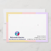 Carte De Remerciements Le Psychologue (Dos)