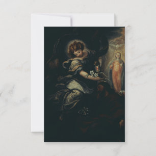 Carte De Remerciements Le rêve de saint Joseph