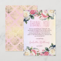 Le rose fleurit le Baby shower Floral