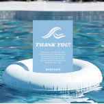 Carte De Remerciements Le Surf Anniversaire, Le Big One<br><div class="desc">Express votre gratitude avec nos cartes de remerciements "Surfing Birthday, The Big One". Ces cartes, qui offrent des designs de planches de surf dynamiques et des graphiques sur la plage, ajoutent une touche amusante et festive à vos notes de remerciement. Parfaits pour tous les âges, ils offrent une façon mémorable...</div>