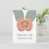 Carte De Remerciements Le temps du coeur (Debout devant)