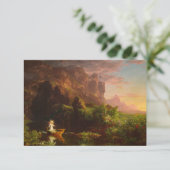 Carte De Remerciements Le voyage de la vie, Enfance par Thomas Cole (Debout devant)