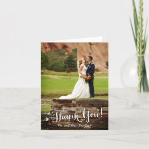 Carte De Remerciements L'éclatement avec tous nos remerciements a plié la