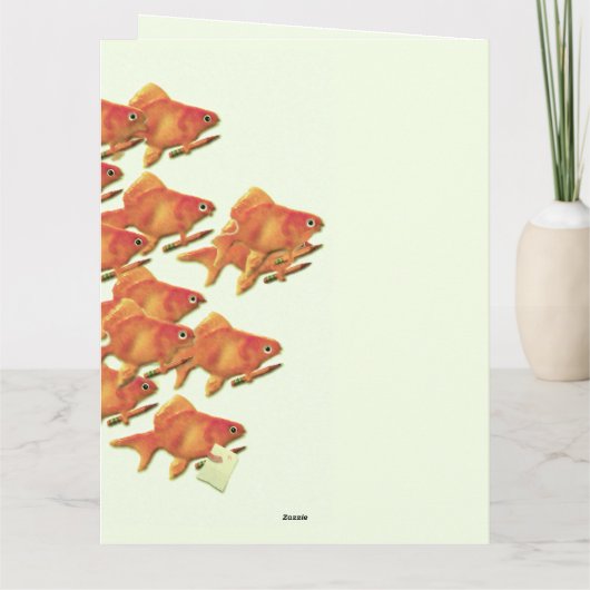 Carte De Remerciements L'école drôle est dehors (Dos)