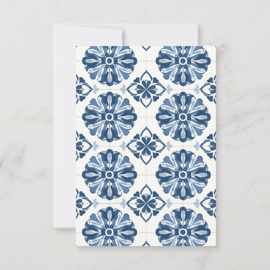 Carte De Remerciements Lemon Citrus Positano Italian Bridal Shower (Dos)