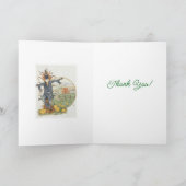 Carte De Remerciements "L'Épouvantail" (Intérieur)