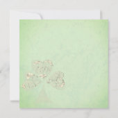 Carte De Remerciements Leprechaun "Joyeuse Saint Patrick" (Dos)