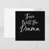 Carte De Remerciements Les Acteurs De Citations D'Action Dramatique Re Se (Devant / Derrière)