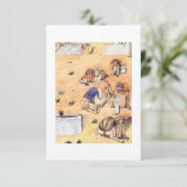 Carte De Remerciements Les chameaux 🐪 (Debout devant)
