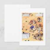 Carte De Remerciements Les chameaux 🐪 (Devant / Derrière)