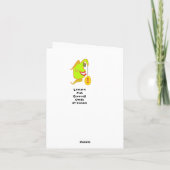 Carte De Remerciements Les charpentiers (Dos)