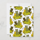 Carte De Remerciements Les chatons d'olive (Devant)