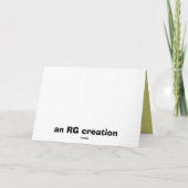 Carte De Remerciements Les cravates qui lient (Dos)