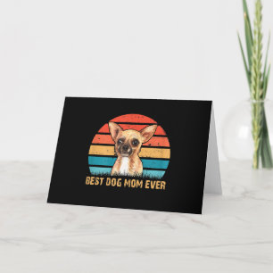 Carte De Remerciements Les femmes citent le meilleur chien maman Ever Chi