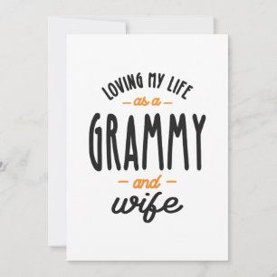 Carte De Remerciements Les Femmes Qui Aiment Ma Vie De Grammy Et De Femme