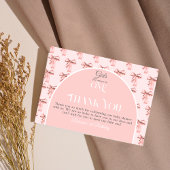 Carte De Remerciements Les filles veulent juste être un garçon rose premi