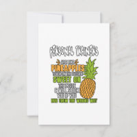 Les Formateurs Personnels Sont Comme Des Ananas.