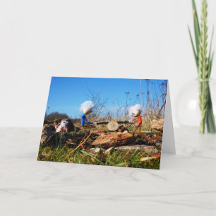 Carte De Remerciements Les Fubby qui ont percé la tribu de l'arbre.
