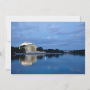 Carte De Remerciements Les monuments   Mémorial Jefferson