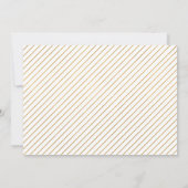 CARTE DE REMERCIEMENTS LES NOUVEAUX DÉBUTS REMERCIENT YOU-GOLD (Dos)