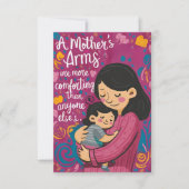 Carte De Remerciements "Les obligations éternelles : Salutation de la Fêt (Devant)