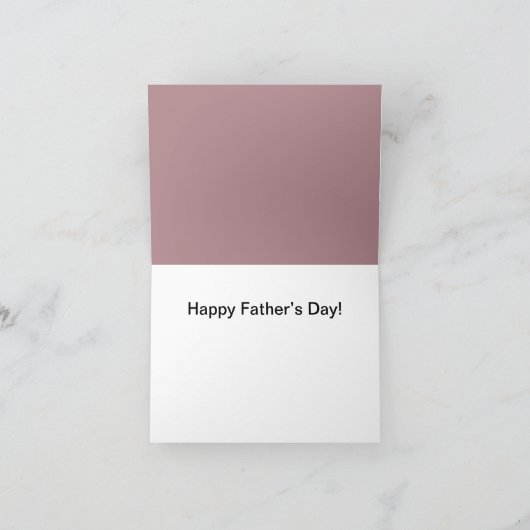 Carte De Remerciements Les Pères tiennent Nos Coeurs Pour Toujours (Intérieur)