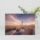 Carte De Remerciements Les phares | Bodie Island Outerbanks (Debout devant)