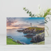 Carte De Remerciements Les phares | Fanad Head Lighthouse Irlande (Debout devant)