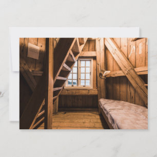 Carte De Remerciements Les phares   Lac Vanern Intérieur Suède