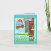 Carte De Remerciements Les Problèmes D'Un Électricien (Devant)