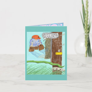 Carte De Remerciements Les Problèmes D'Un Électricien