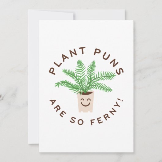 Carte De Remerciements Les Puns plantes Sont Si Fermes (Devant)