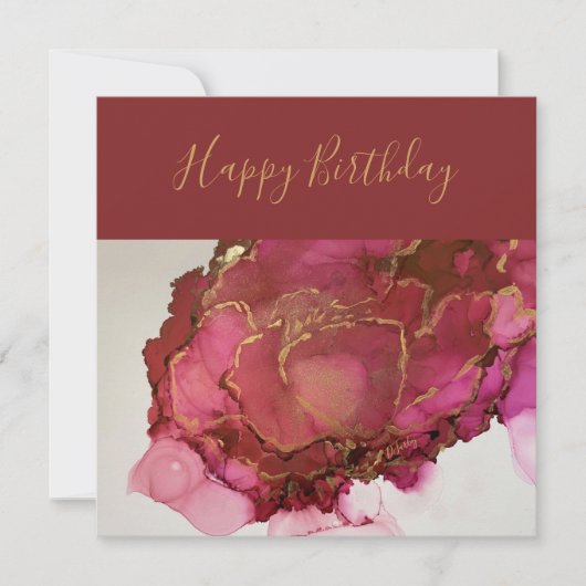 Carte De Remerciements Les roses sont Red Note Card (Devant)