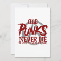 Les vieux punks ne meurent jamais se tiennent