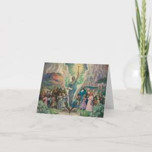 Carte De Remerciements L'Esprit de l'Éducation par Newell Convers Wyeth