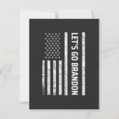 Carte De Remerciements Let's Go Brandon (Devant)