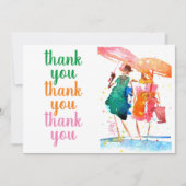 Carte De Remerciements Let's Walk and Talk #140106 (Devant)