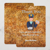 Carte De Remerciements Lettre chaude Carrier Mailman Postal Mail Carrier (Devant / Derrière)
