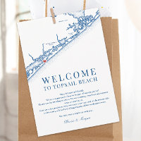 Lettre de bienvenue pour mariage à North Topsail B