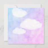 Carte De Remerciements Lettre de Cloud 9 Wedding shower Décontracté humor (Dos)