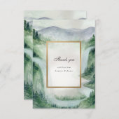 Carte De Remerciements L'histoire de nous (Devant / Derrière)