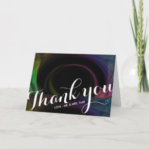 Carte De Remerciements Light   WEDDING THANK YOU CARD