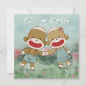 Carte De Remerciements Lil & Kona Holding Hands (Devant)