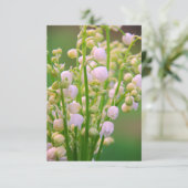 Carte De Remerciements Lily de la vallée (Debout devant)