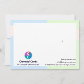 Carte De Remerciements L'infirmière communautaire (Dos)