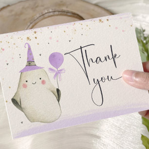Carte De Remerciements Little Boo est presque à Baby shower